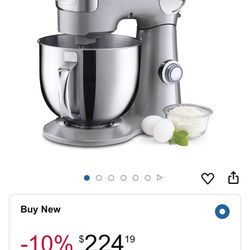 Cuisine Stand Mixer 22 Speed 5.5 Quart 