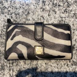 Dooney & Bourke Zebra Print Wallet