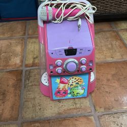 Shopkins karaoke machine