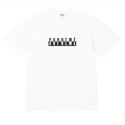 Supreme Split Tee FW25 White