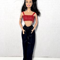 Melanie Chisholm Clothed from Vintage 1998 Galoob “Spice Girls on Tour – Melanie Chisholm #23531”
