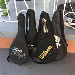 4 Raquetas de Tenis