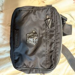 Authentic Versace Medusa Black Nylon Belt Bag – Crossbody / Fanny Pack 