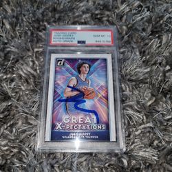 Josh Giddey Autograph Signed 2021-22 Panini Donruss Great X-Pectations #19 RC RARE Psa RookieGraph Slab GEM MT 10 AUTO