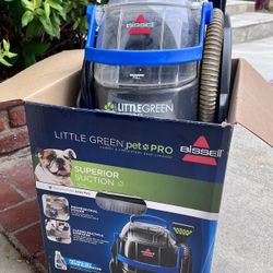 Bissell Little Green Pet Pro portable carpet cleaner