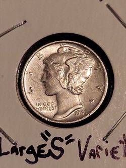 1941-S Silver Mercury Dime - High Grade (Large S Variety)