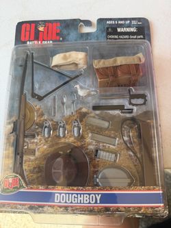 GI Joe WWI Doughboy Battle Gear Hasbro UNOPENED 1:6 Scale Accessories 2000 New!!  The product is a vintage 2000 Hasbro GI Joe WWI Doughboy Battle Gear