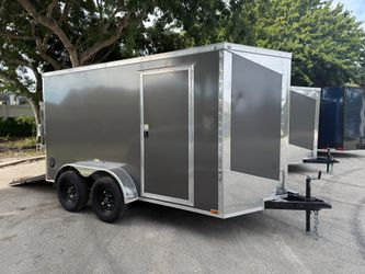 Hook & Line 6 × 12 Enclosed Trailer 7k