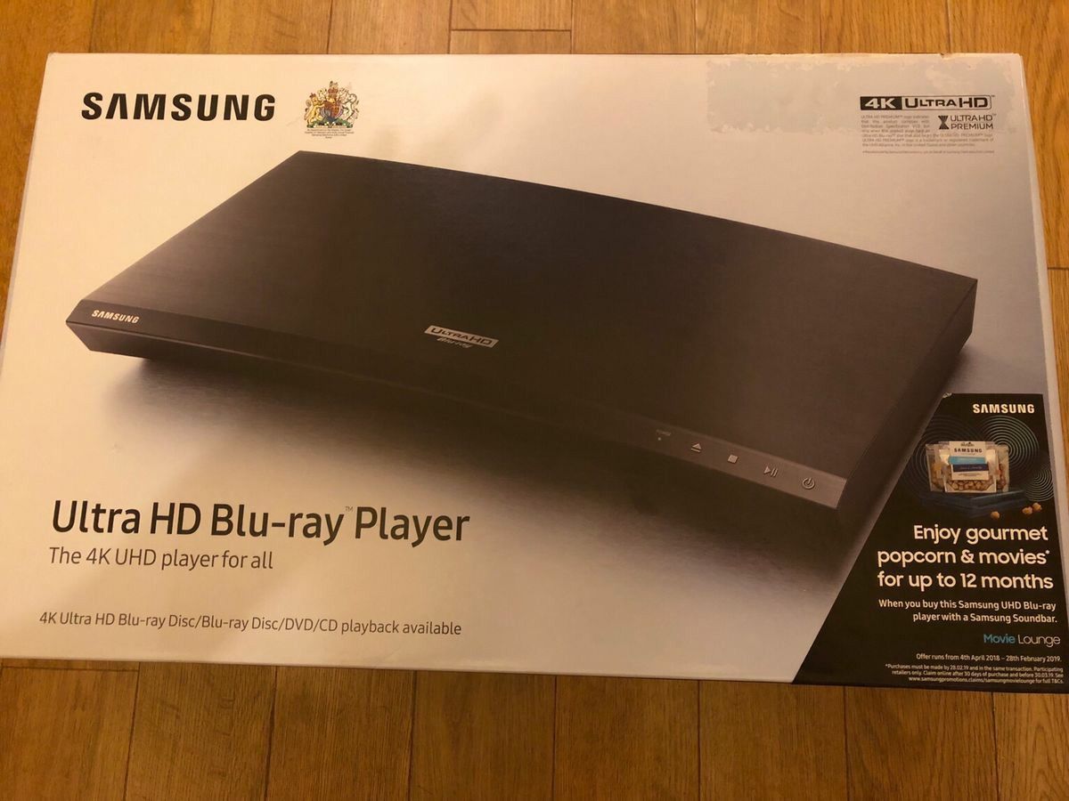 SAMSUNG 4k BluRay DVD Player - UHD - Wi-Fi