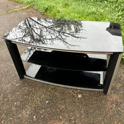 Glass TV Stand