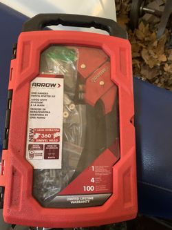 Arrow One Handed Swivel Riveter Kit 