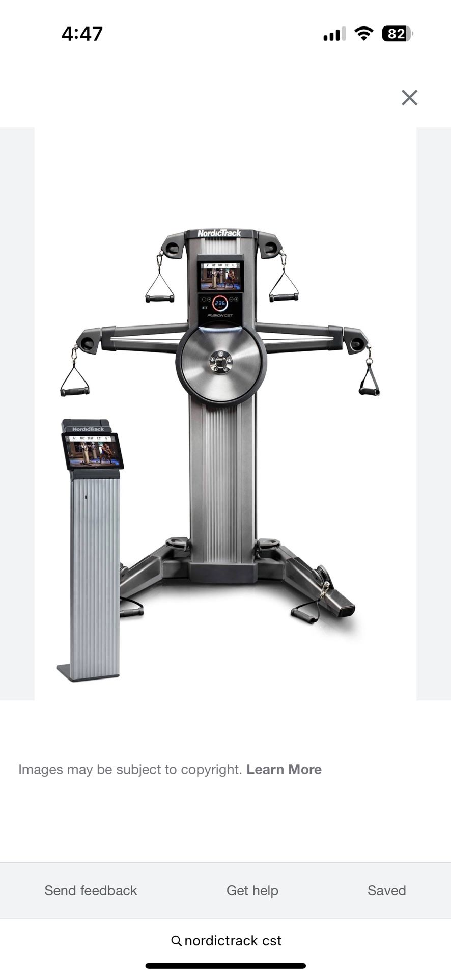 NordicTrack Fusion CST