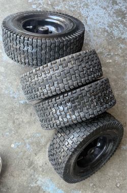 Go cart or metal wagen tires