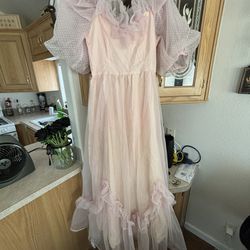Prom Dress Vintage 1984 Pretty In Pink