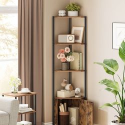 5-Tier Corner Shelving Unit