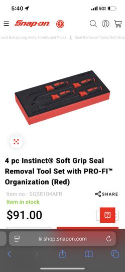 Snap On Seal Removal Took Set