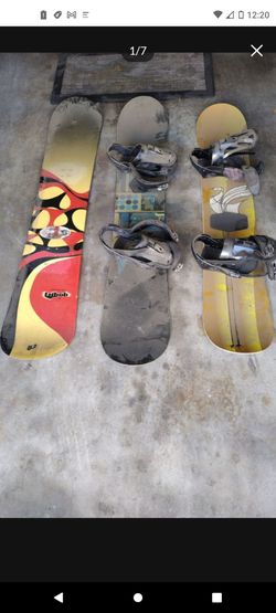 Skateboard, snow board