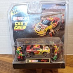 Rare Tyco Ho #5 Race Car & 5pc Pit Crew
