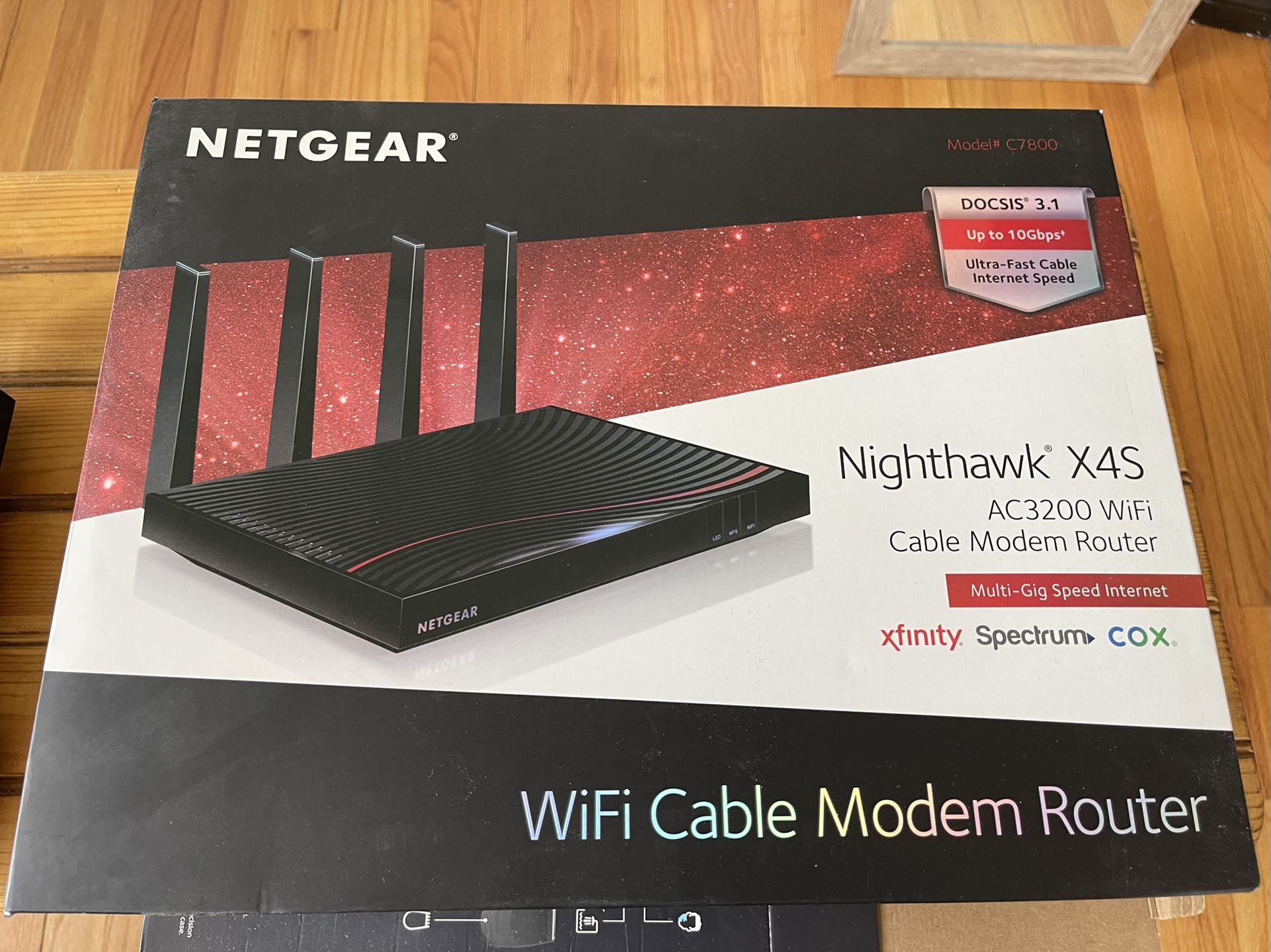 Netgear Nighthawk X4S AC3200 Cable Modem Router