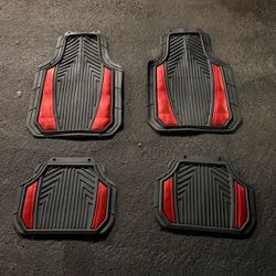 full set all weather floor mats for coupe