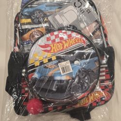 Hotwheels Boys Backpack