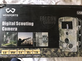 Digital scouting camera wosports for hunting