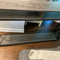 A Beautiful Console Table With Top Storage (47” Long  X 40” High