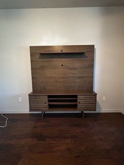 Mid-Century Modern Entertainment Center