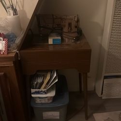 Singer 328k Sewing Machine W/Table