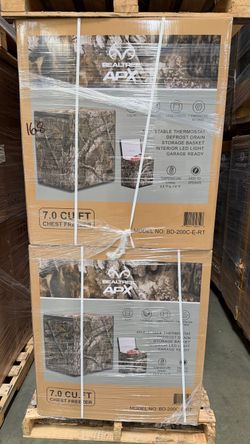 Mossy Oak Freezer 7 Cu Ft Camo Hunting Meat Garage Deep Freezer Quiet