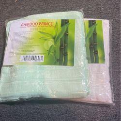 Bamboo Prince Fiber Towel Set New ($15 Each)