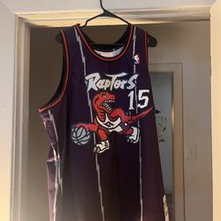 Mitchell & Ness Vince Carter Toronto Raptors 1998-99 Hardwood Classics Jersey- Purple Size 2xl
