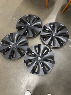 19” Tesla Model S Hubcaps Tempest