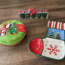 Like new christmas winterfest entertaining combo 