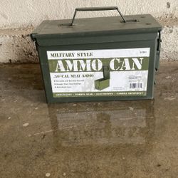 Military Style Ammo Can