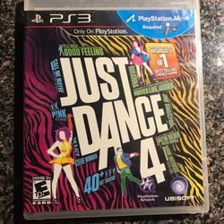 PlayStation 3 PS3 Game Just Dance 4 CIB $8  