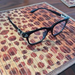 Chrome Hearts Glasses Black And Silver 