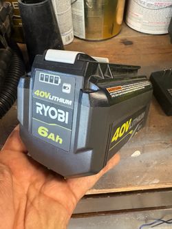 Ryobi lithium battery
