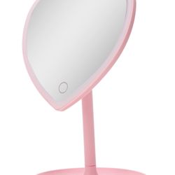 Heart Mirror Jewelry Holder