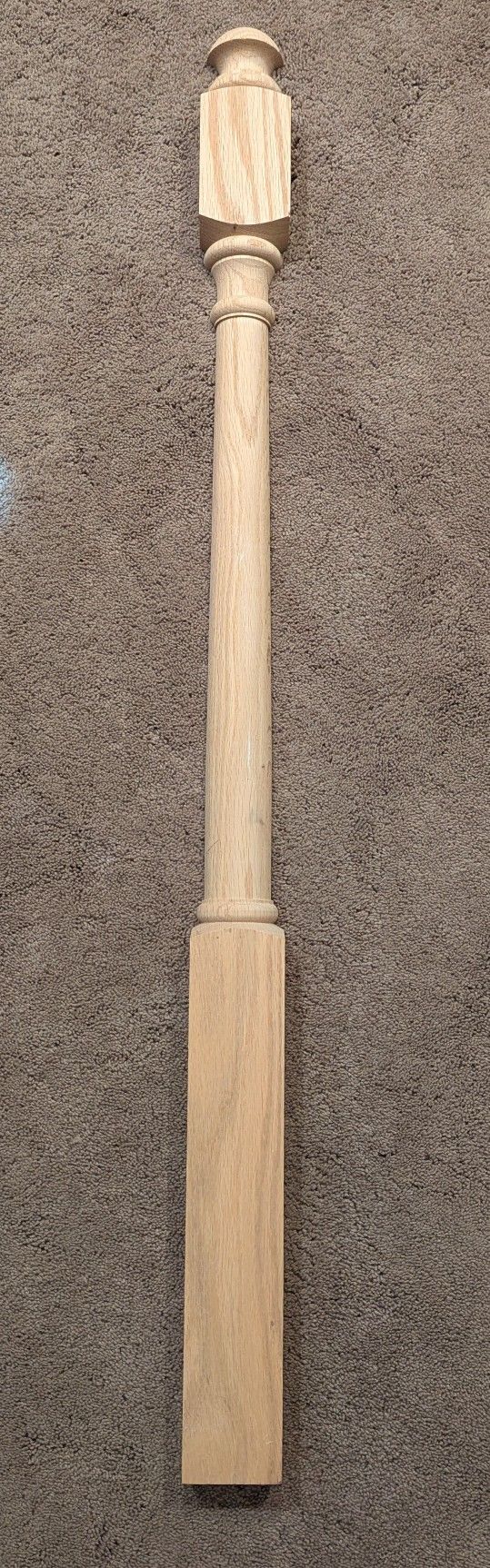 Stairway Oak Post