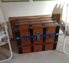 Steamer Trunk Restored