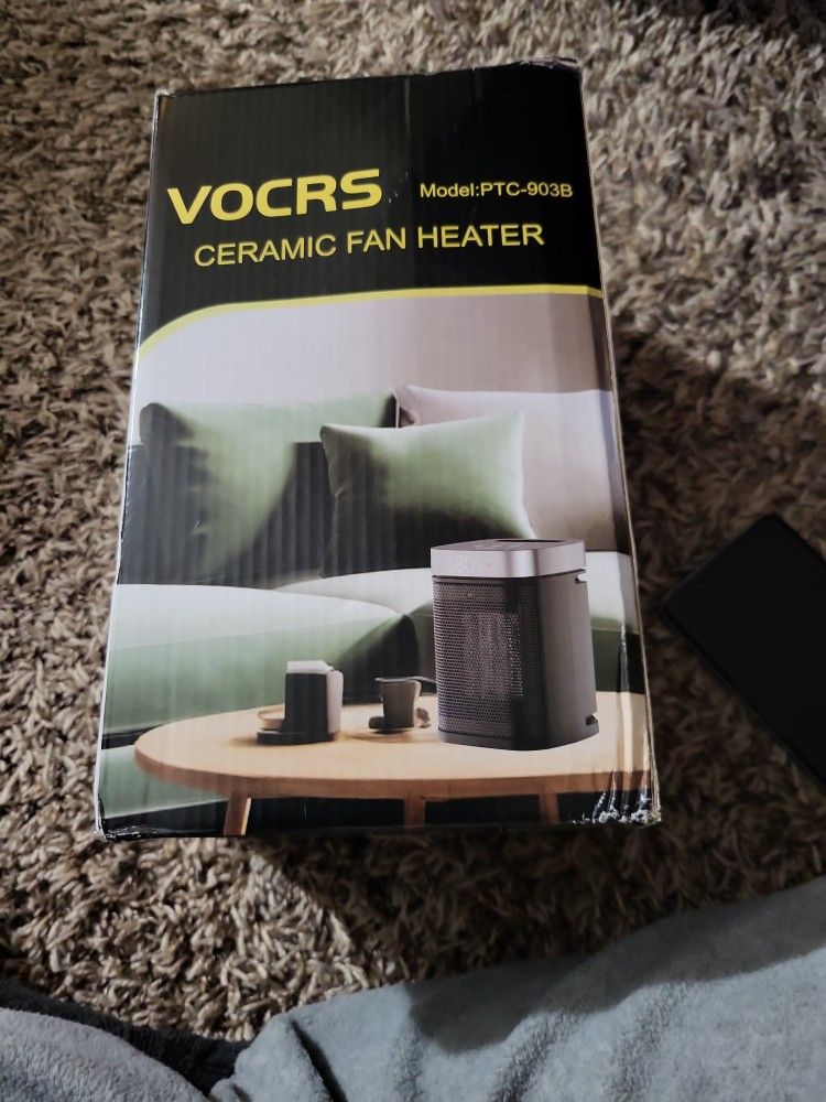 Vocrs CeramIc Fan Heater