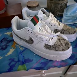 Making Gucci Air Force 1s 