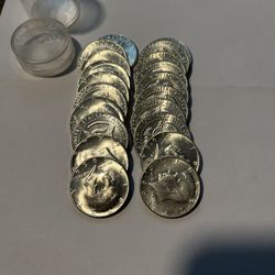 90% Silver Kennedy Half Dollars (1964)