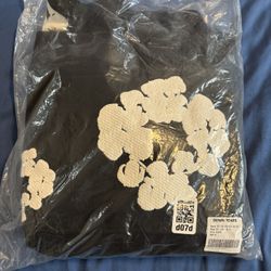 Denim Tears Cotton Wreath Hoodie (Black, Size S)