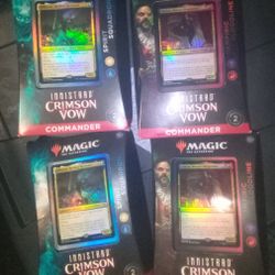 
Innistrad: Crimson Vow
Commander Decks — 2 x Spirit Squadron + 2x Vampiric Bloodline