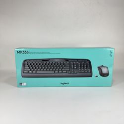 Logitech MK335 Wireless Desktop Keyboard & Mouse Combo - Black/Silver (contact info removed)78