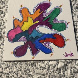 Alluring Acrylic Marker Drawing 