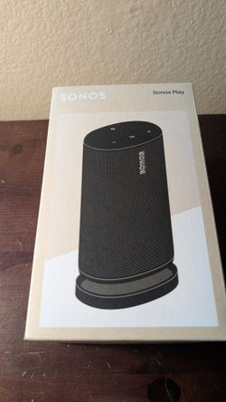 Sonos Play Portable WiFi and Bluetooth Speaker - Black