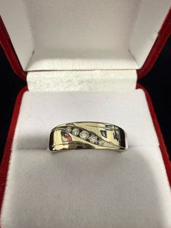 White Gold Band